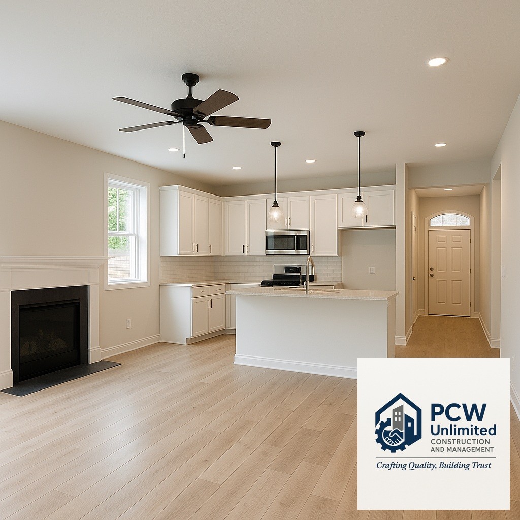 Residential interior by PCW Unlimited